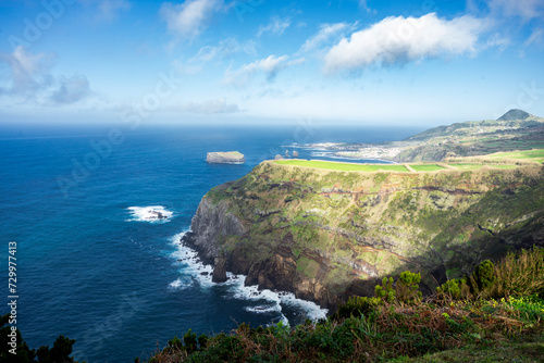Landscapes from the beautiful island of São Miguel in the azores archipelago in Portugal 