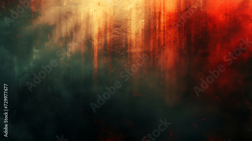 abstract vintage with overlay texture, spotlight, fire