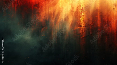 abstract vintage with overlay texture, spotlight, fire © growth.ai