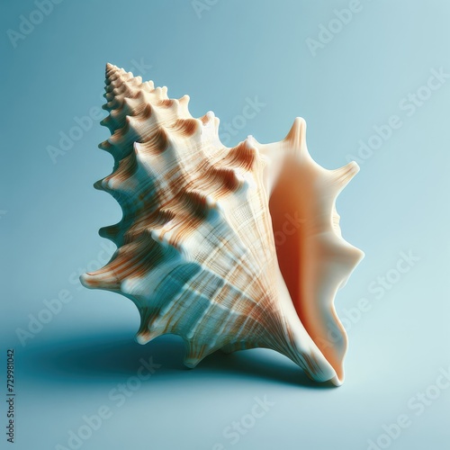 sea shell isolated on white
