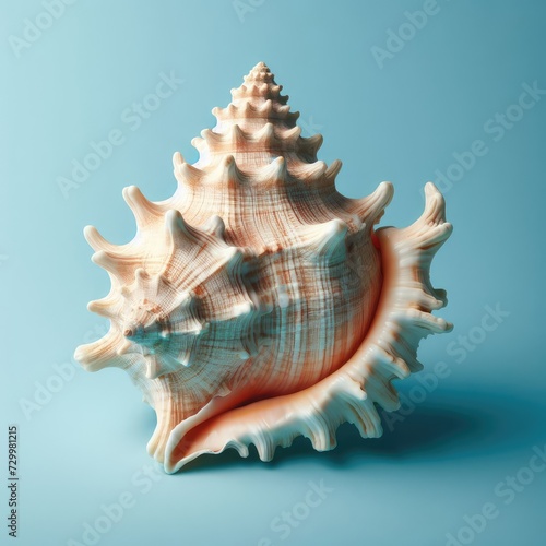 sea shell isolated on white 