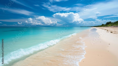 Seaside Serenity, background image, generative AI © Hifzhan Graphics