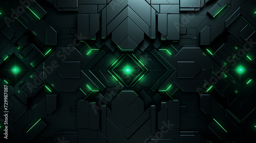 Dark futuristic gateway metal pattern. Advanced technological. Science fiction spacecraft doorway metallic texture abstract background design. Cyberpunk backdrop textured wallpaper