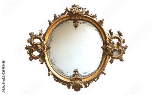 Antique Grace on Transparent Background, PNG, Generative Ai