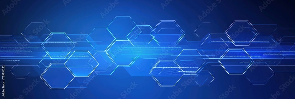 Immerse yourself in the sophistication of a vector hexagons pattern, showcasing a modern geometric abstract background complemented by sleek hexagonal elements, ideal for technology banners, web wallp Immerse yourself in the sophistication of a vector hexagons pattern, showcasing a modern geometric abstract background complemented by sleek hexagonal elements, ideal for technology banners, web wallp