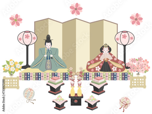 雛人形（お内裏さまとお雛さま）