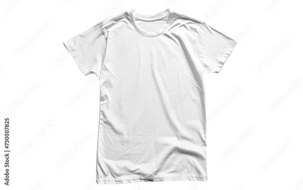Basic Tee Shirt on Transparent Background, PNG, Generative Ai