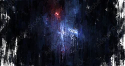 Impressionist Space Backgrounds