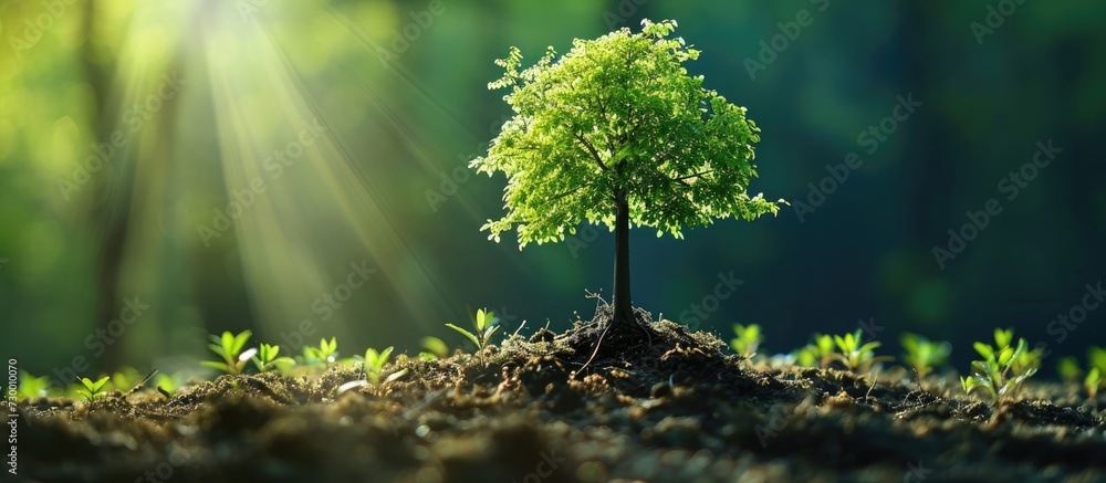 Trees are living organisms that undergo metabolic functions like respiration, photosynthesis, and cellular growth, and have a life cycle beginning with germination and ending with