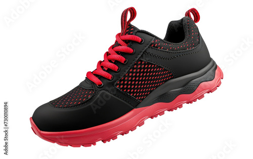 Trainer Chic on Transparent Background, PNG, Generative Ai