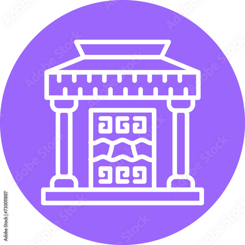 History Museum Icon Style