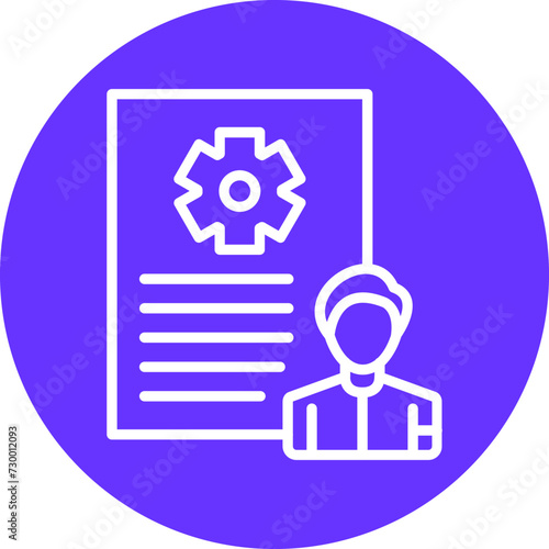 De Identification Icon Style