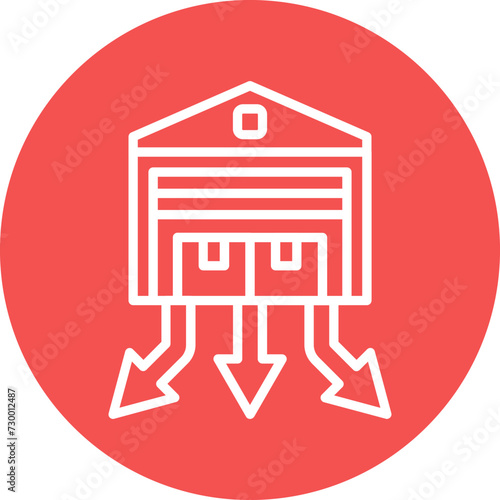Distribution Center Icon Style