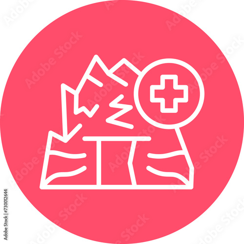 Cave Rescue Icon Style
