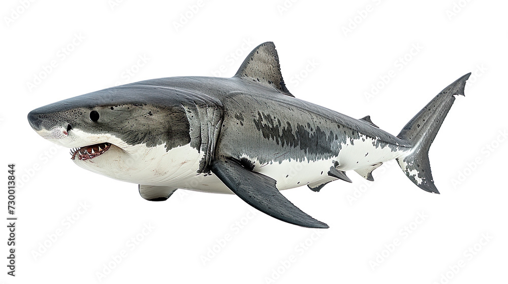 shark isolated on white shark isolated on white