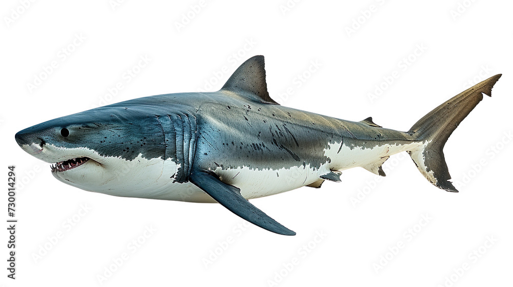 shark isolated on white shark isolated on white