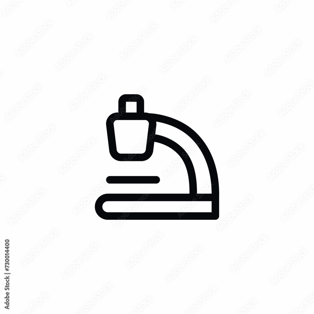 Microscope Icon Vector Microscope Icon Vector