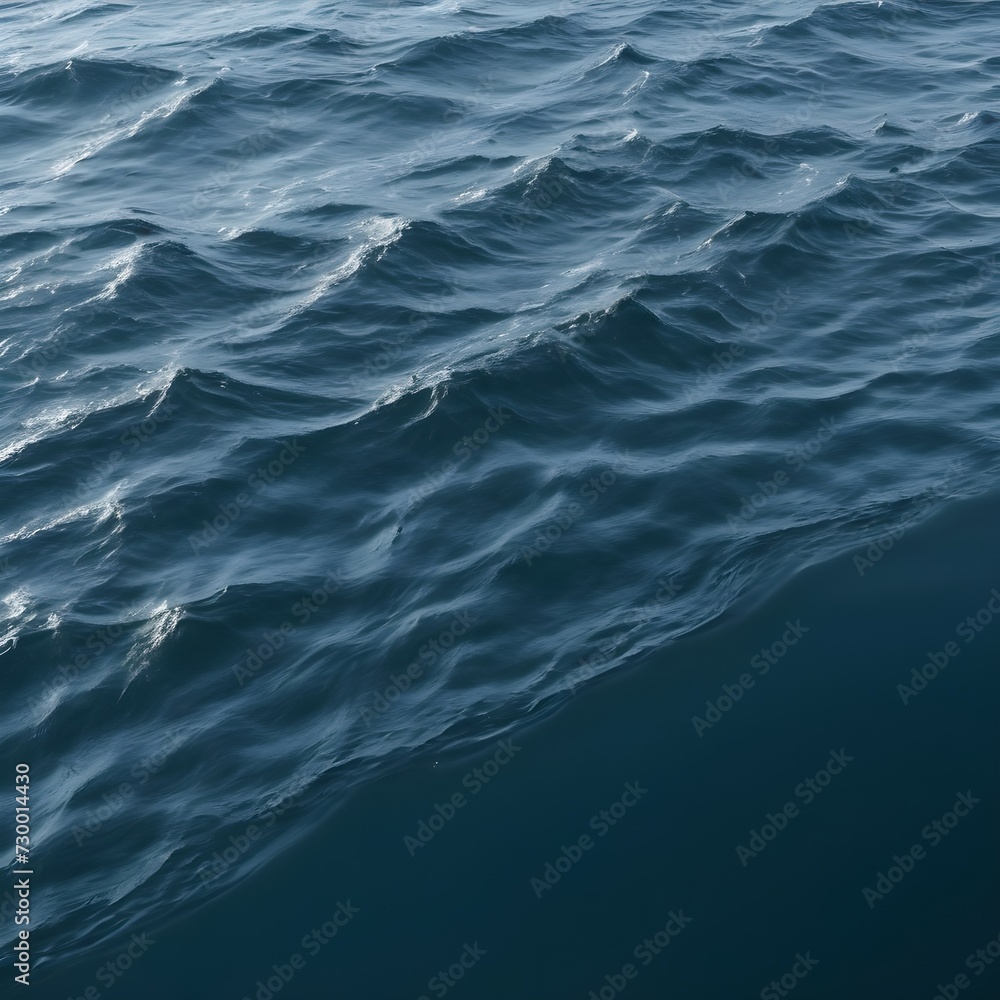 Fototapeta premium surface of the seawater removed