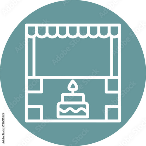 Cake Shop Icon Style