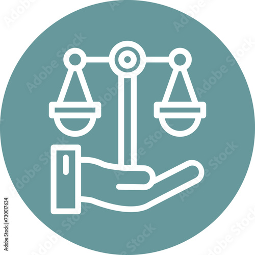 Law Icon Style