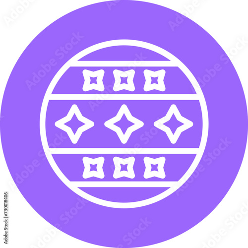 Circus Ball Icon Style