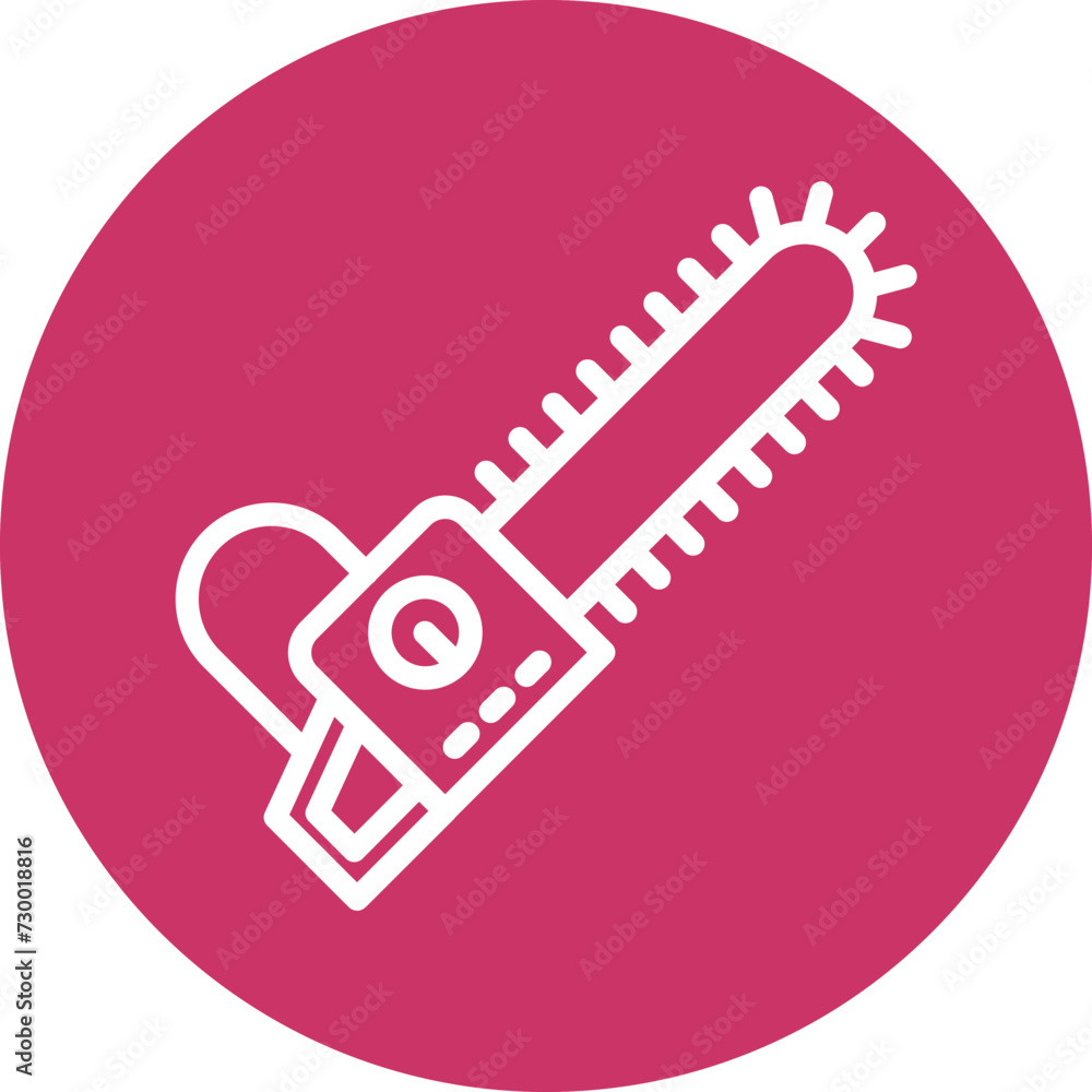 Chainsaw Icon Style Chainsaw Icon Style