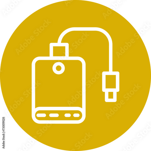 Powerbank Icon Style