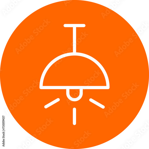 Pendant Light Icon Style