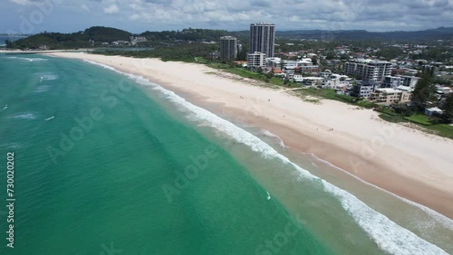 Palm Beach - Southern Gold Coast - Queensland QLD - Australia - Drone Shot photo