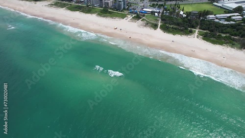 Northern Palm Beach - Gold Coast - Queensland QLD - Australia - Drone Shot photo