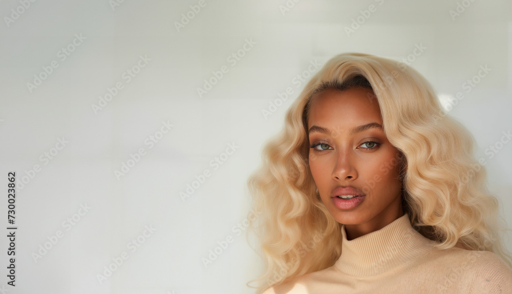 Serene Beauty Looking Away in Softly Lit Room: Contemplative Elegance Serene Beauty Looking Away in Softly Lit Room: Contemplative Elegance