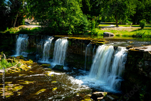 Keila waterfall near Tallinn, Estonia photo