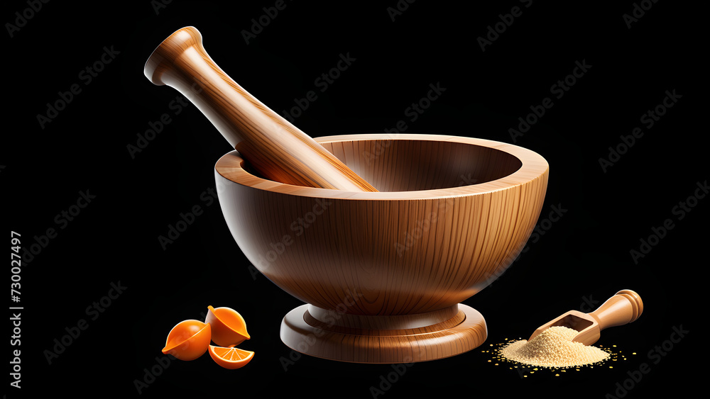 wood mortar and pestle icon clipart isolated on a black background. with black copy space. black mortar and pestle wood mortar and pestle icon clipart isolated on a black background. with black copy space. black mortar and pestle