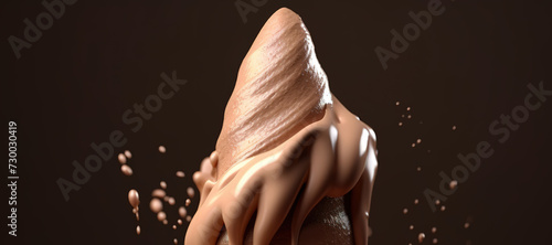 splash of chocolate milk ice cream 44