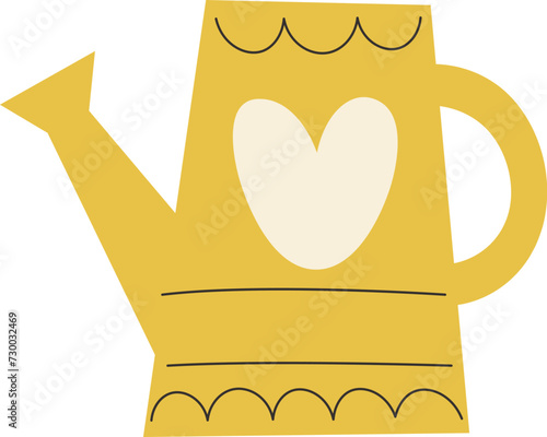 Watering Can With Heart