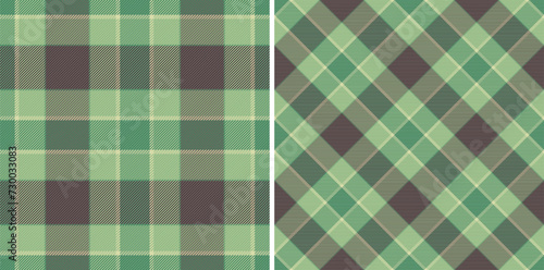 Texture tartan plaid of seamless background check with a vector pattern fabric textile.