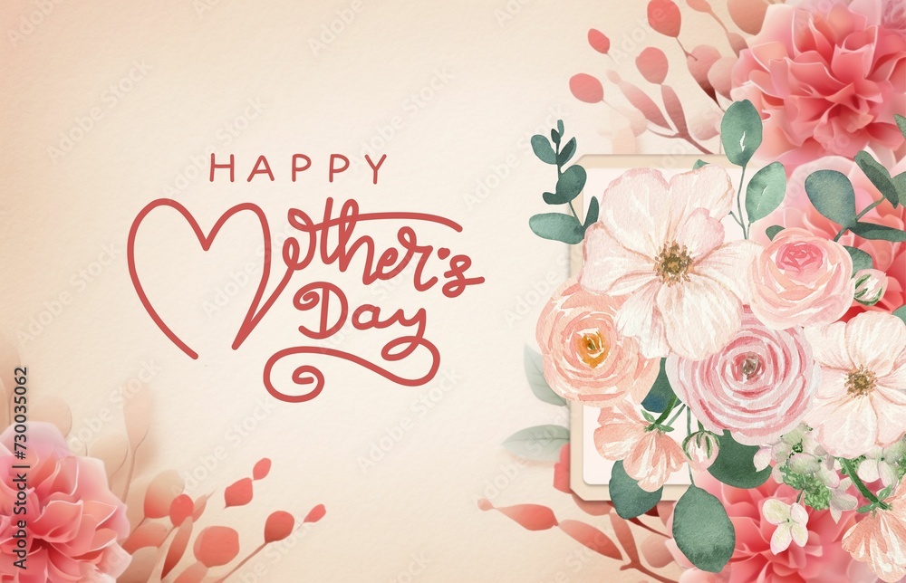 happy mothers day social media post background 