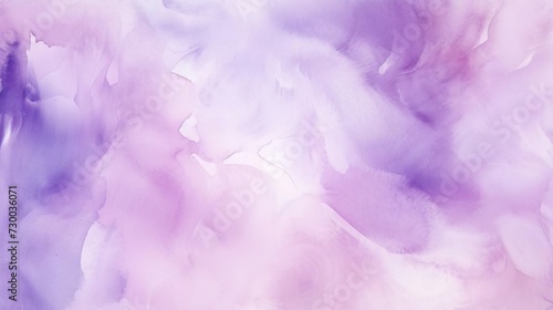 Lilac violet purple abstract watercolor background © Rihab