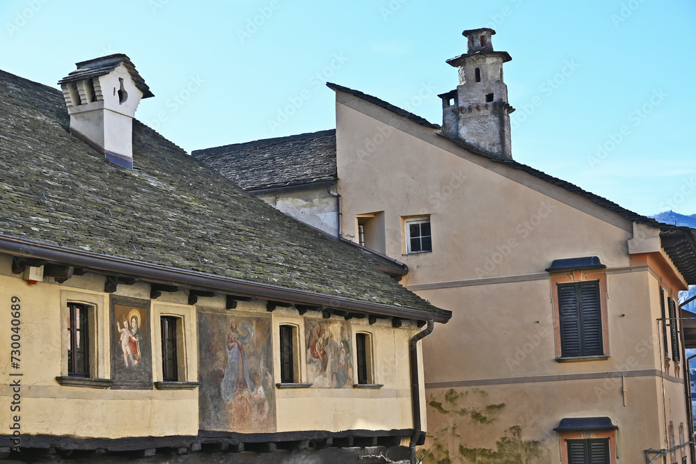 Antiche case e vie di Orta San Giulio - Piemonte