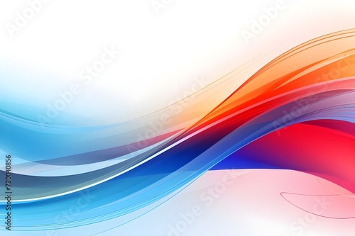 abstract colorful wave background © Kainat