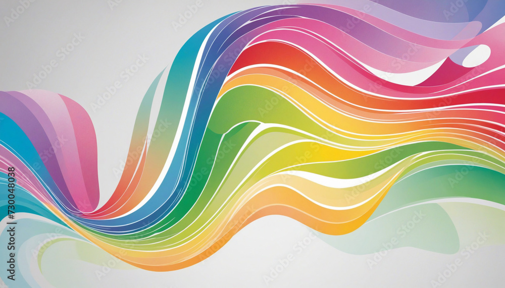 Fototapeta premium Abstract Rainbow Background