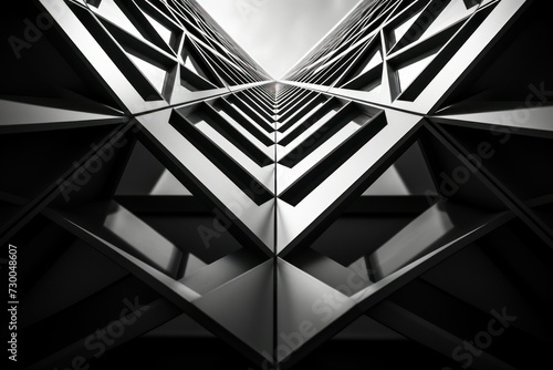 Geometric patterns, bold and striking. Minimalist design. Black and white contrast.