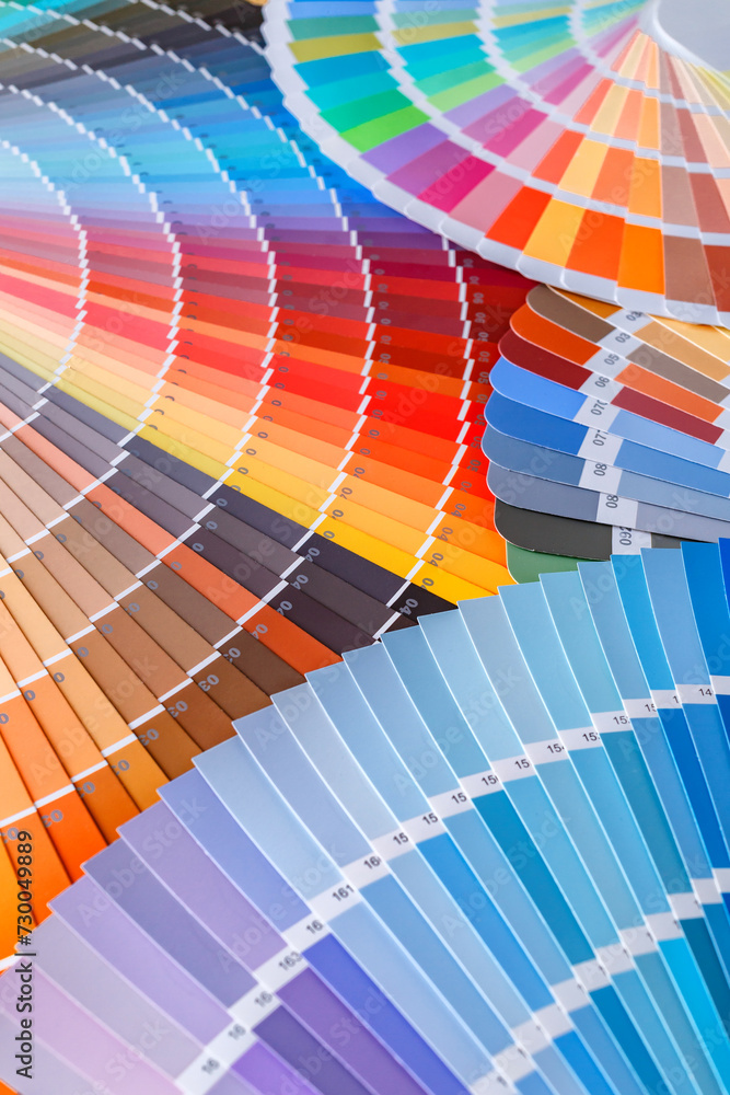 Fototapeta premium Color wheel for choosing paint tone