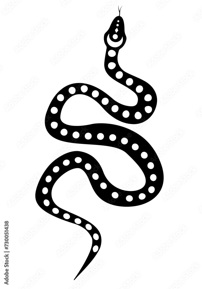 Abstract snake pattern Abstract snake pattern