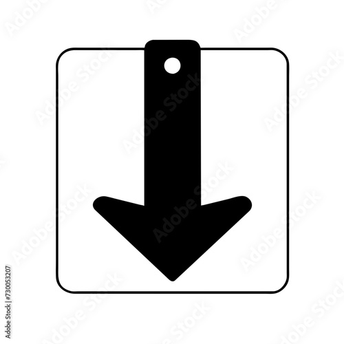 Download icon set. Download button Collection. Download files icons vector. simple download icon isolated on white background. Arrow downloading icon. Vector illustration.