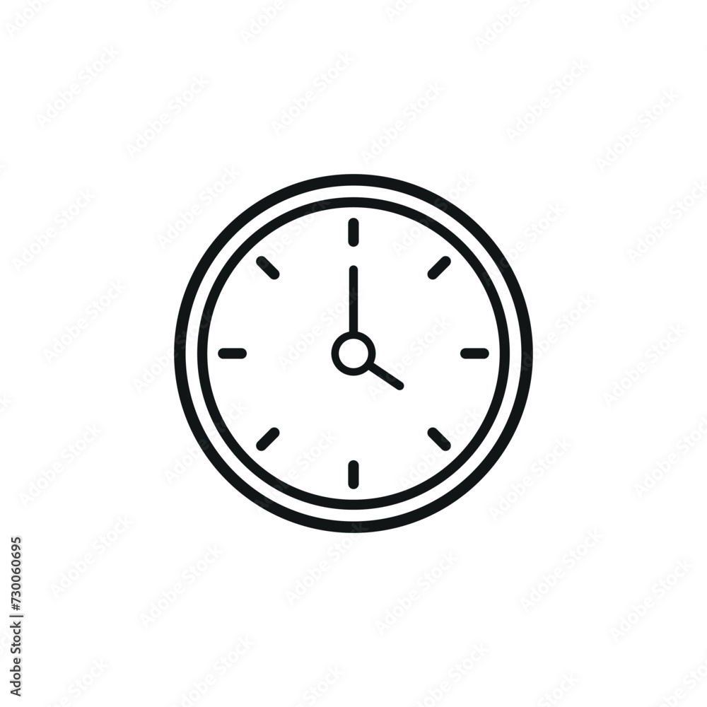 clock icon set vector illustration clock icon set vector illustration