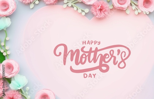 Happy Mother s day event poster background 