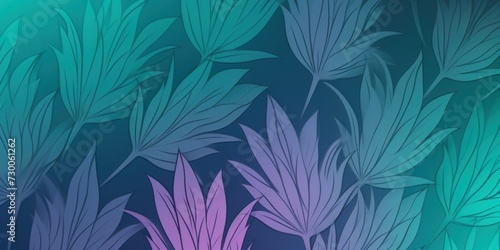 aquamarine, thistle, darkturquoise gradient soft pastel line pattern vector illustration photo