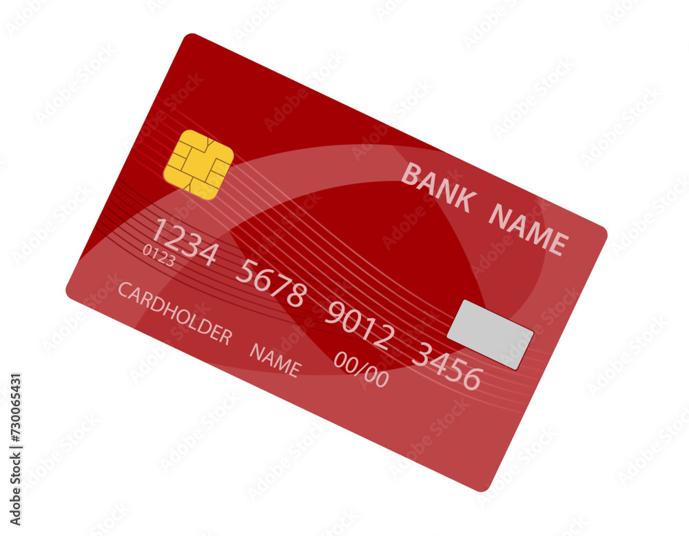 bank plastic card stock vector illustration bank plastic card stock vector illustration