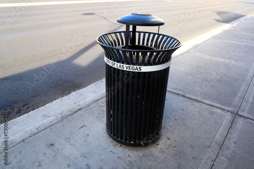 Las Vegas, Nevada: City of Las Vegas public waste bin